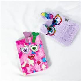 Cute cat fluffy diary for kids Gusta-N035